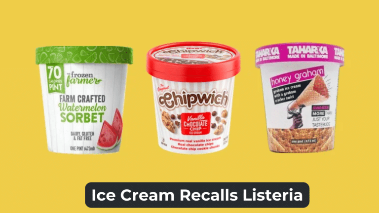 Ice Cream Recalls Listeria