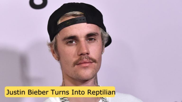 justin bieber turns into reptilian